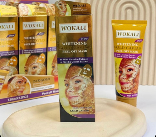 ماسک تیوپی طلا و خاویار WOKALI