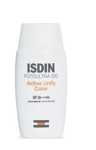 ضد آفتاب رنگی اکتیو یونیفای SPF50 حجم ۵۰ میلی لیتر