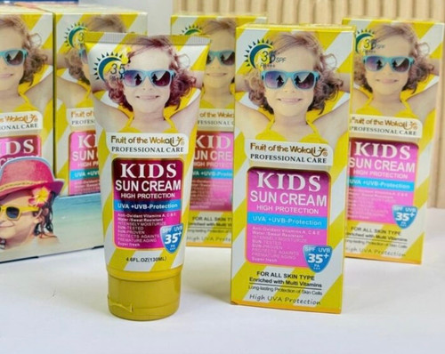 کرم ضد آفتاب بچگانه SPF35 وکالی Wokali