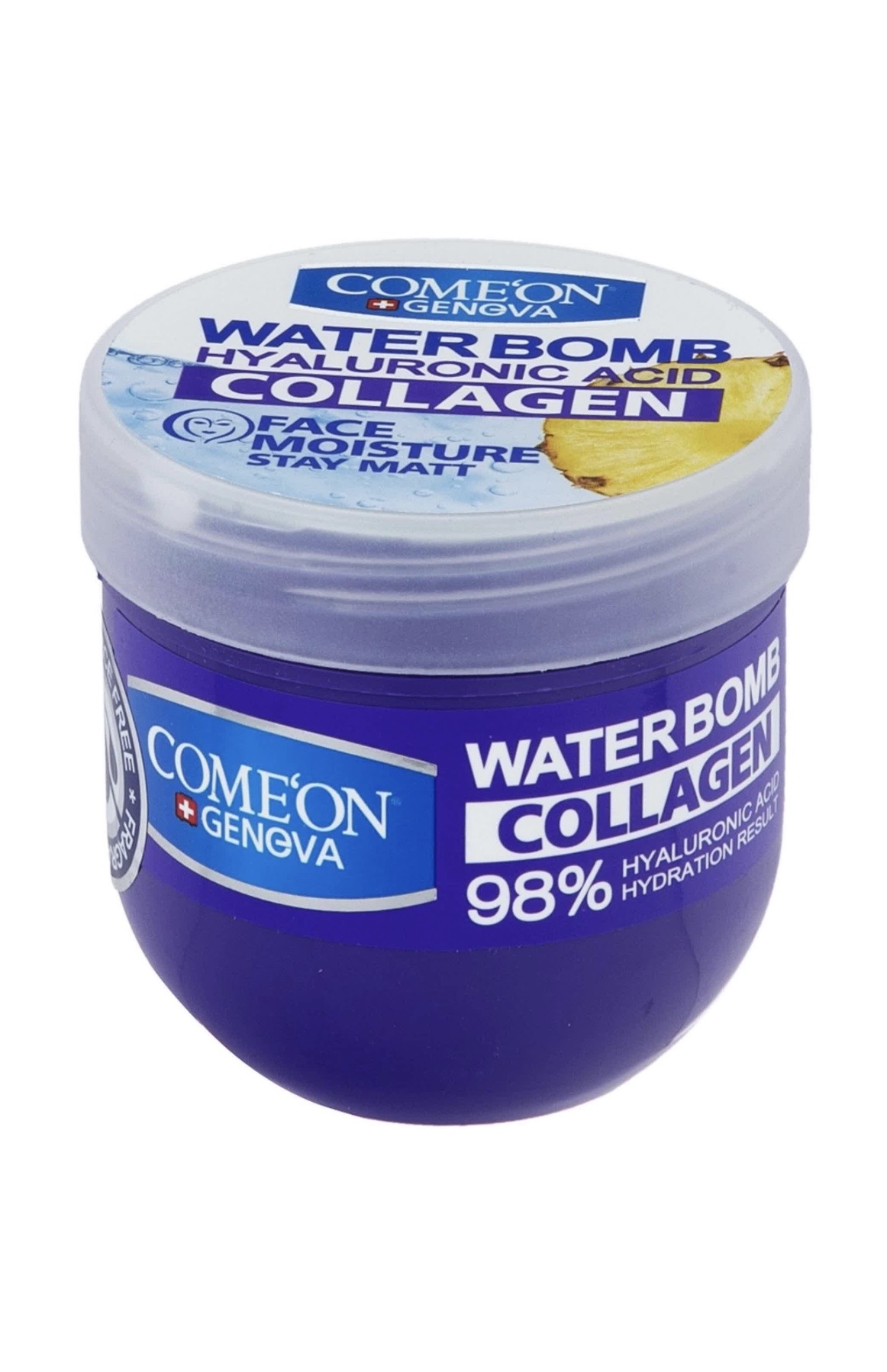 کرم آبرسان کامان (Comeon) سری Water Bomb مدل Collagen حجم 200 میلی‌ لیتر
